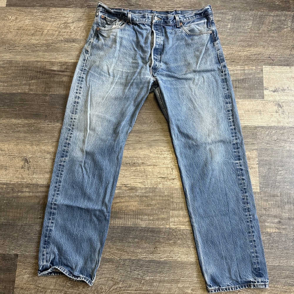 Vintage Levi's Jeans 501 XX  May 2006 Mens 42x36 Button Fly  STF Srink To Fit